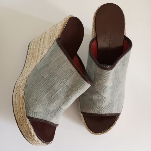 Marc By Marc Jacobs Shoes - Marc By Marc Jacobs Denim Woven Wedge